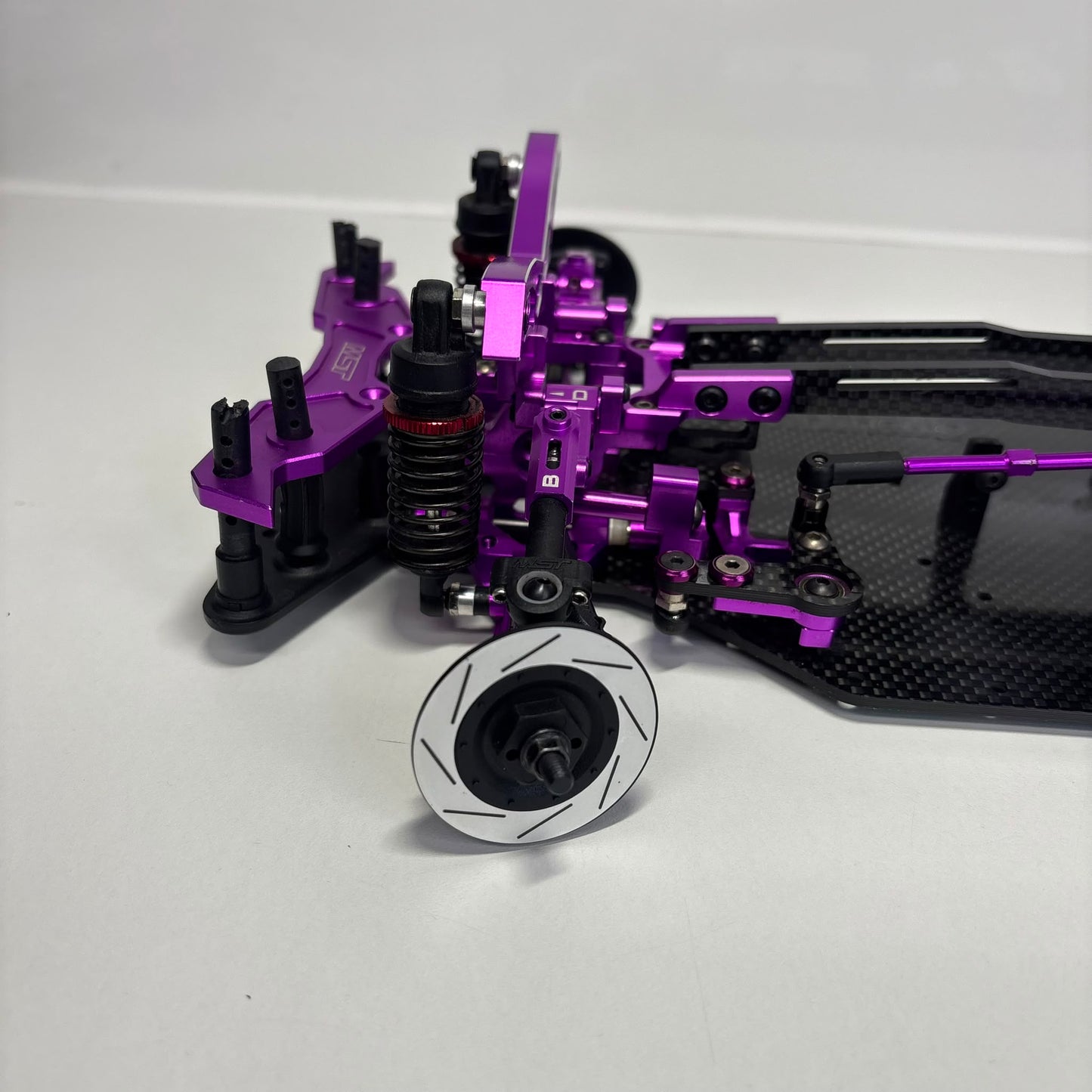 MST RMX RWD Purple Alloy Chassis Carbon