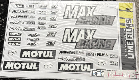 Max Racing Livery Stickers Motul