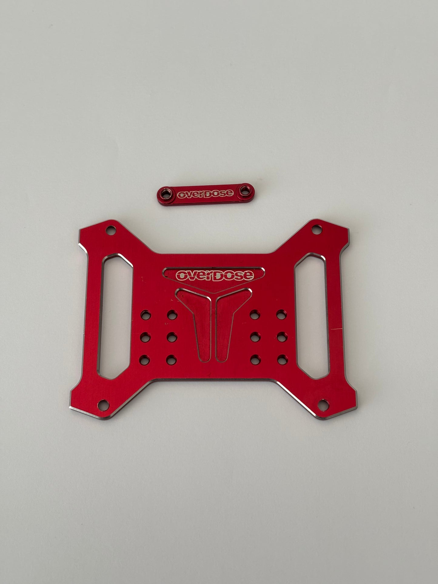Overdose Red Battery Tray Plate Galm Riser