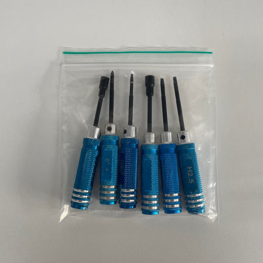 Blue Small Tools 2.0 2.5 - + Wheel Hex