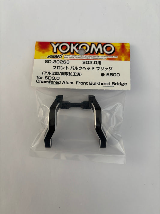 Yokomo SD-302S3 SD3.0 SD-202CS3 Alloy Front Bulkhead Bridge