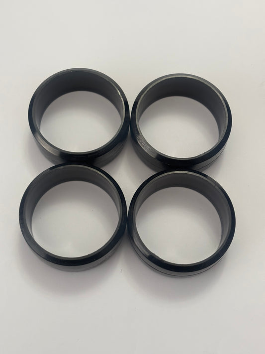 Topline HDPE Black Drift Tyres - Lightly Used