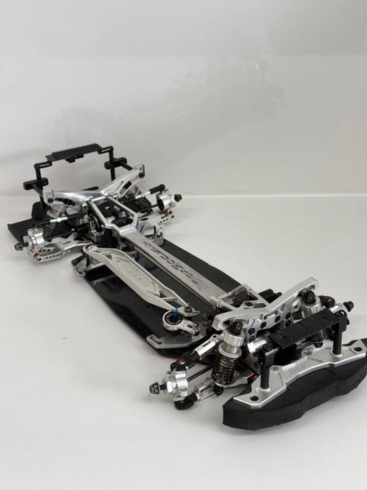 MST XXX D VIP CS Chassis Overdose Full Option Alloy Silver Chassis