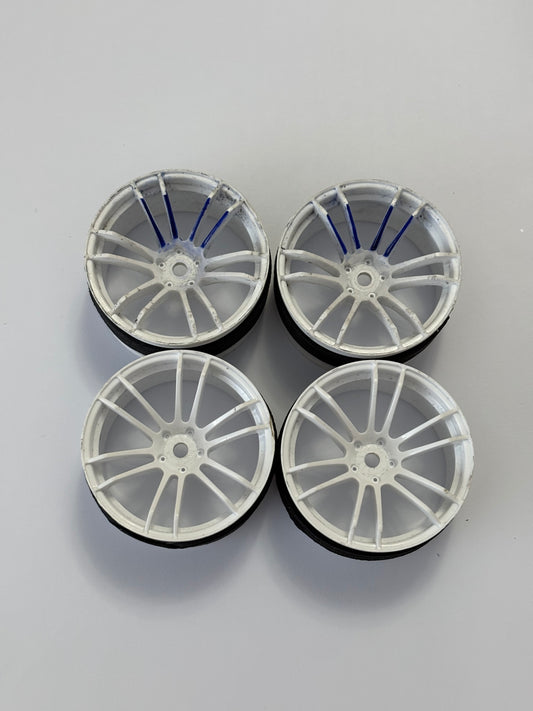 MST Wheels Offset 7 White