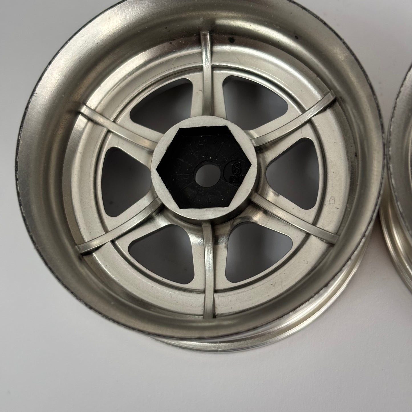 Lab Bronze Silver Offset 6 Pair