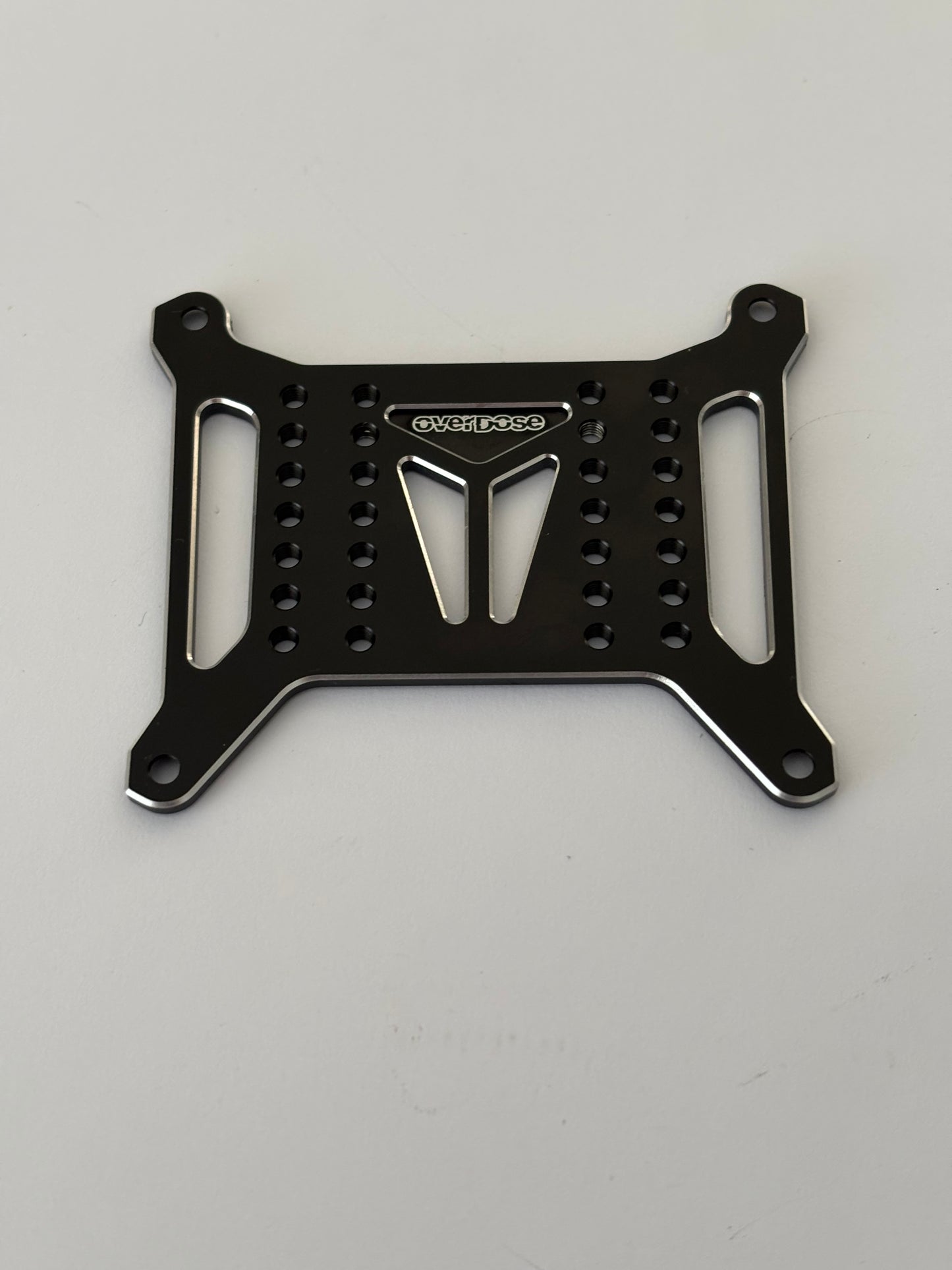 Overdose Battery Black Alloy Plate Upper Bracket Type 2 OD3815 Galm