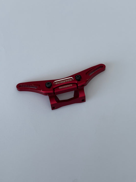 Overdose Galm Vacula Dival Front Shock Tower Conversion Red Alloy