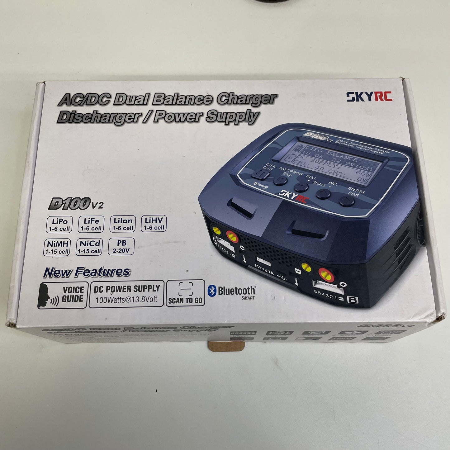 SKYRC D100 v2 AC/DC Dual Balance Charger/Discharger/Power Supply
