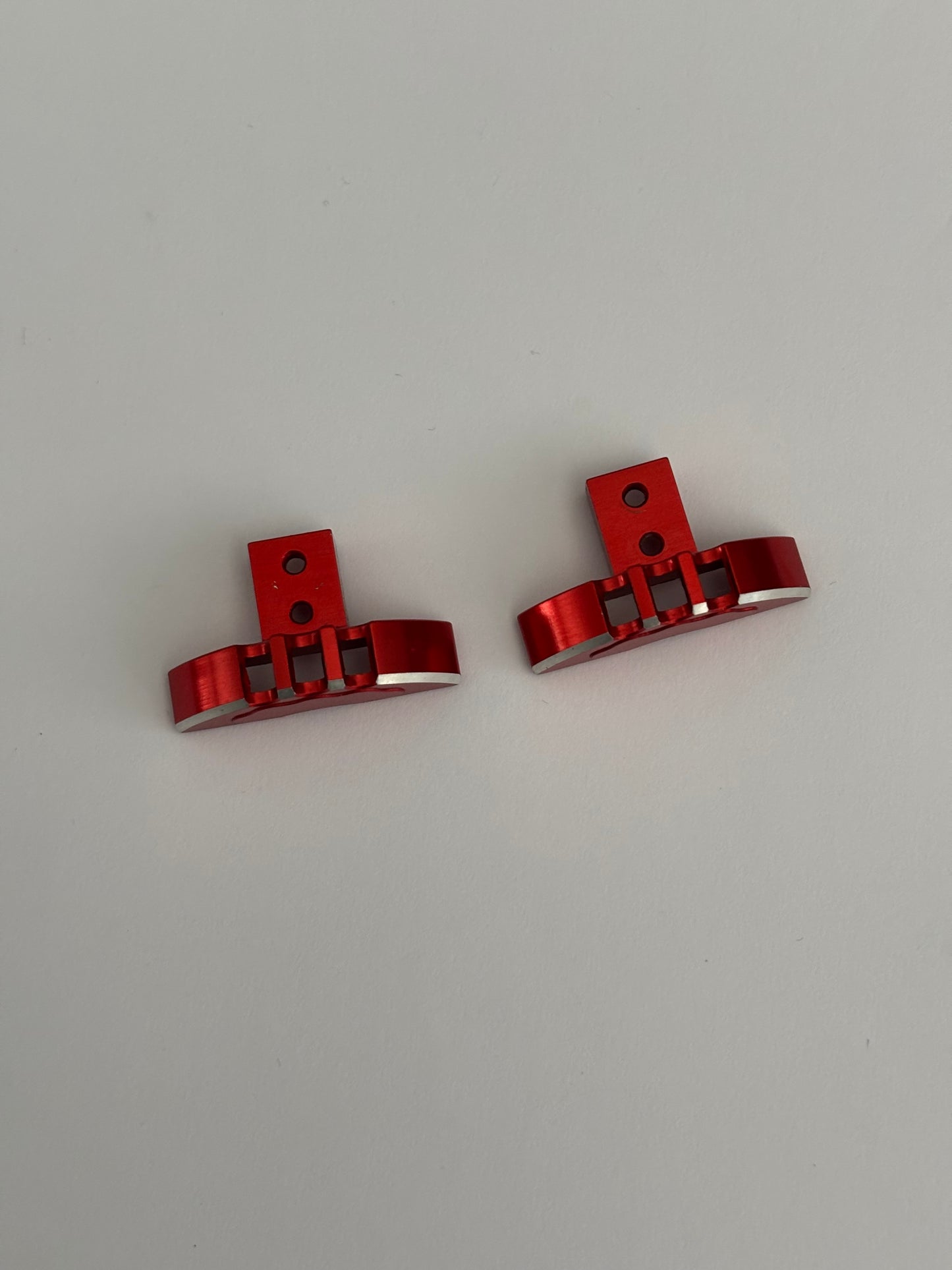 Red Alloy Brake Caliper Pair