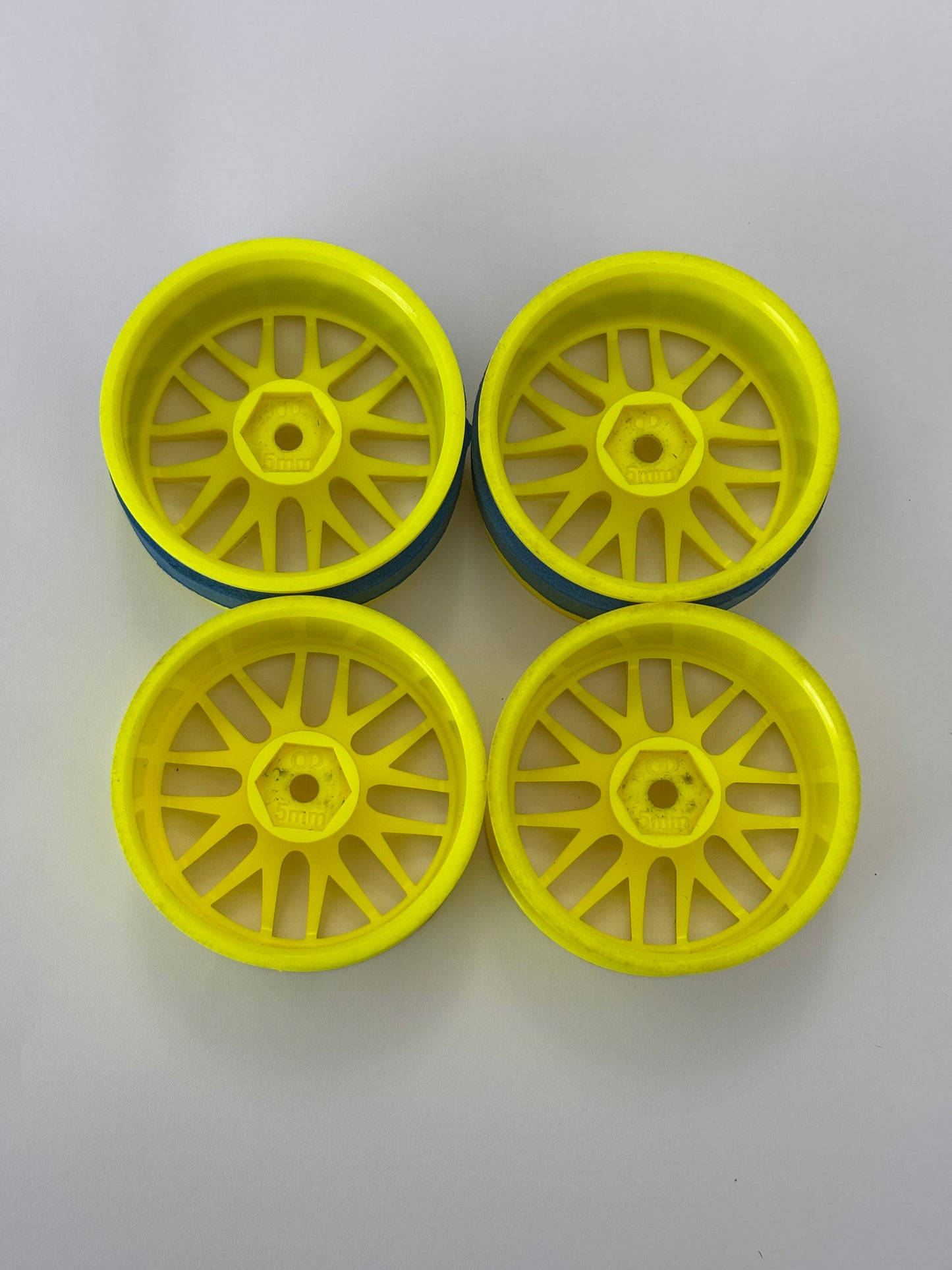 Overdose Work Wheels Offset 5 Yellow