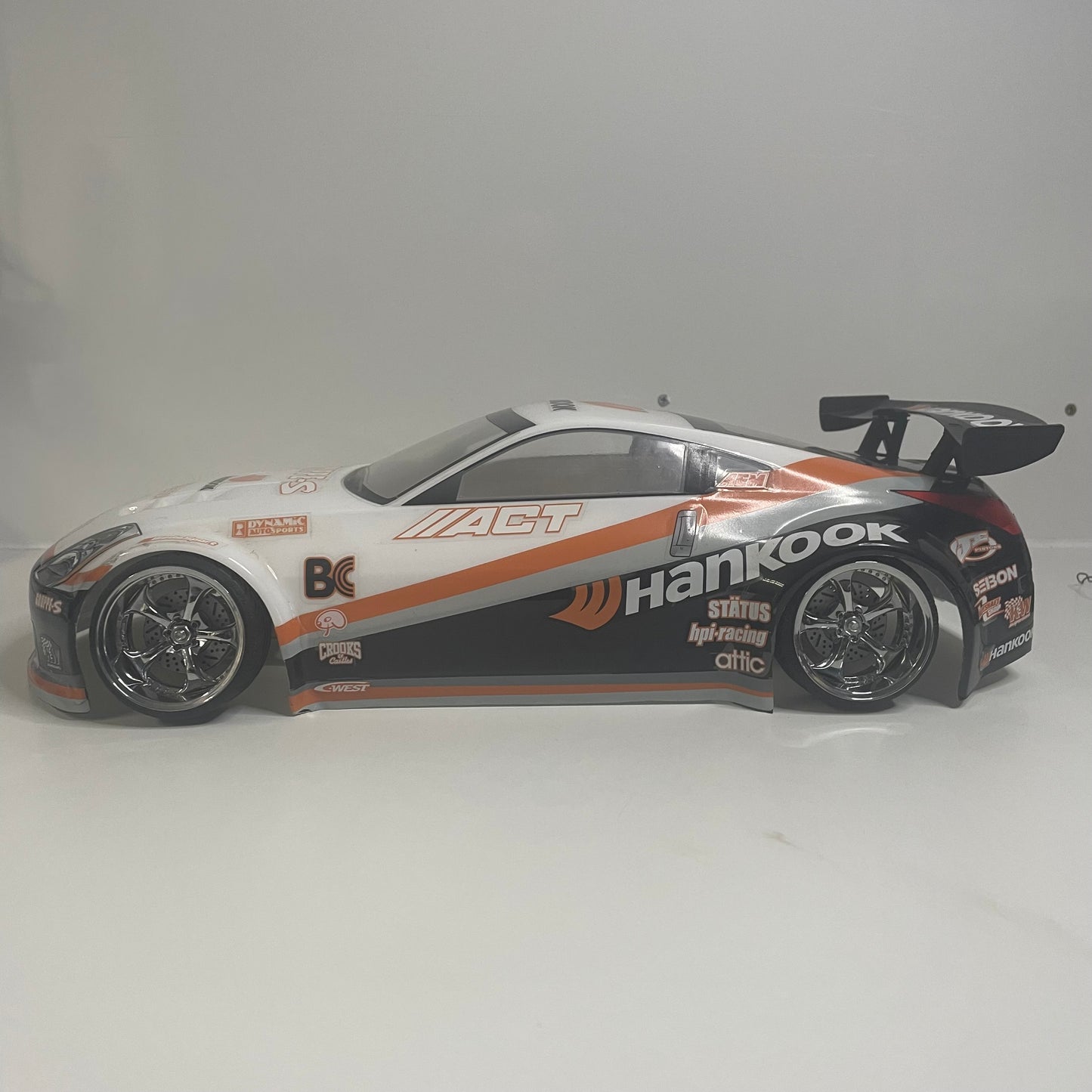 HPI Nissan 350z Bodyshell Hankook Livery