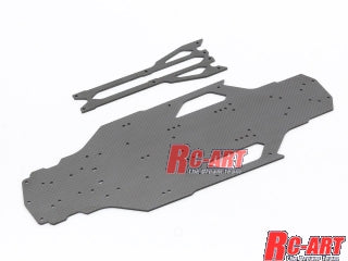 RC Art Yokomo YD2 E S SX Carbon Chassis Deck
