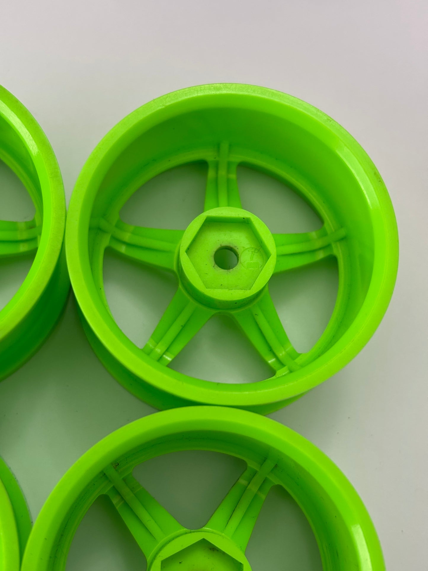 Topline Green Wheels Offset 7