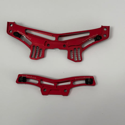 MST Red Alloy RMX 2.0 2.5 Front Rear Shock Towers #210578R #210577R