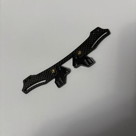 Yeah Racing Suspension Mount Rear Carbon Alloy Black