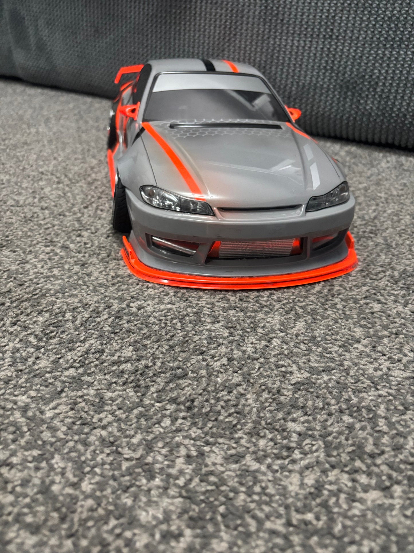 Addiction Nissan S15 Bodyshell Drift RC 257 x 200+