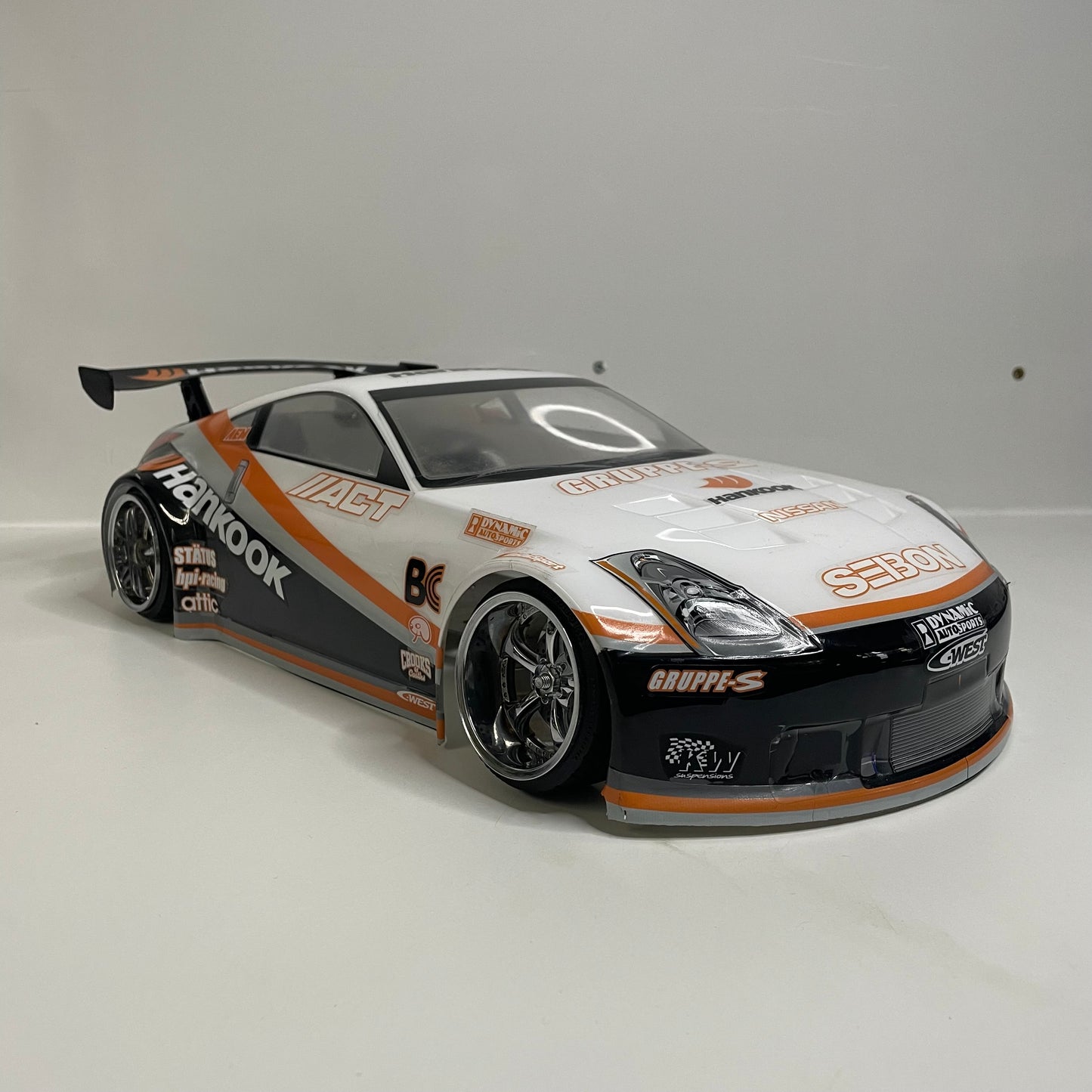HPI Nissan 350z Bodyshell Hankook Livery