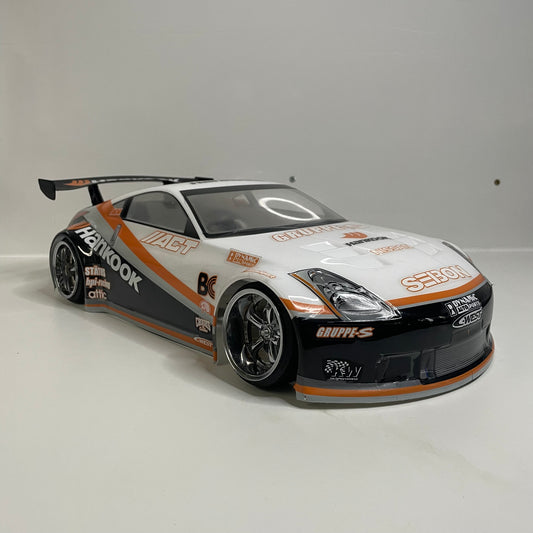 HPI Nissan 350z Bodyshell Hankook Livery