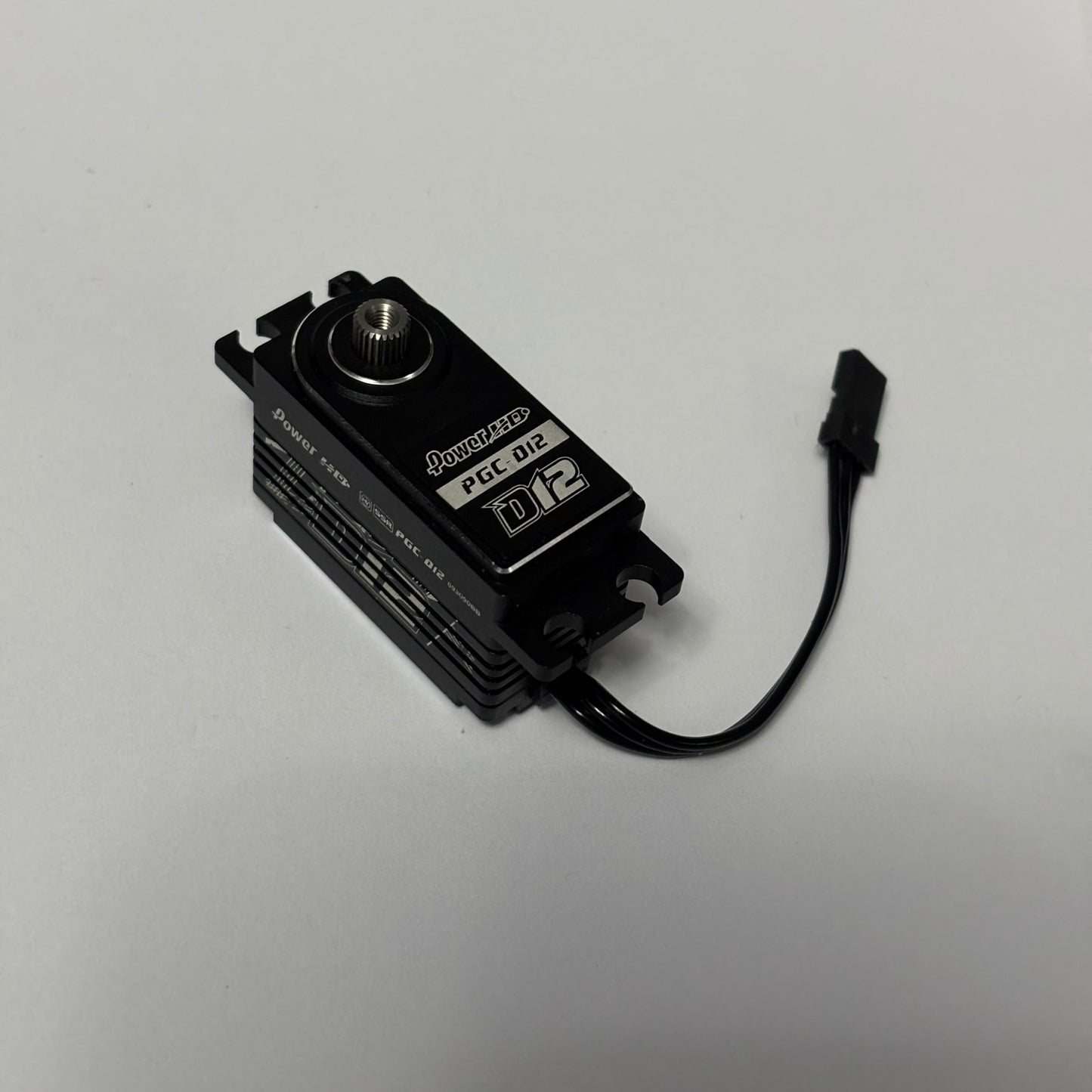 PowerHD Black Alloy Servo Programmable PGC