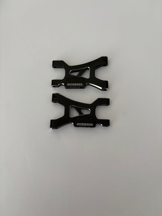 Overdose ES Rear Alloy Arms Black OD Type 2 OD3846