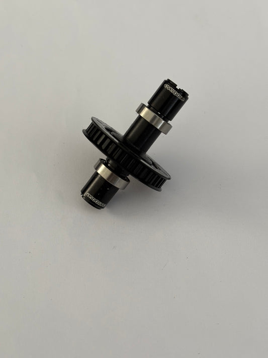 Overdose Ball Diff Alloy Diff Cups Black