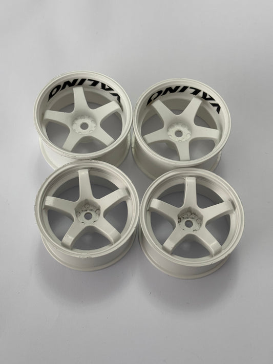 Overdose Valino 26-7 30-9 Wheels White Spec R