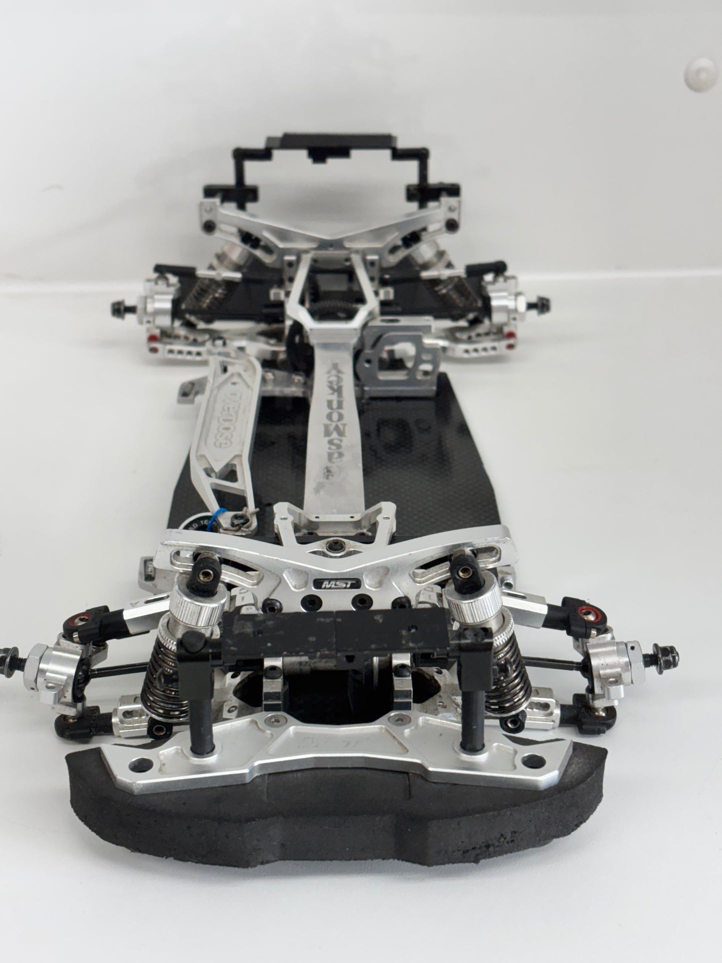 MST XXX D VIP CS Chassis Overdose Full Option Alloy Silver Chassis