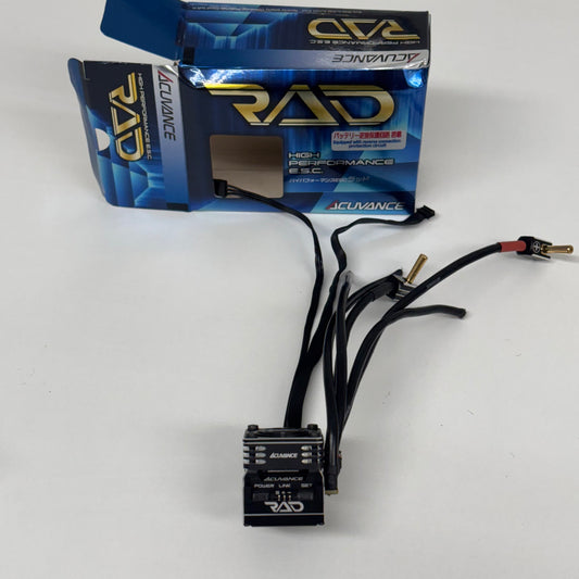 Acuvance Rad ESC Black Alloy With Fan Boxed