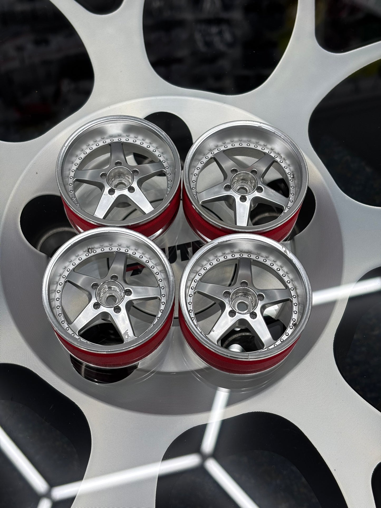 Mikuni Work Equip Wheels Silver Offset 9