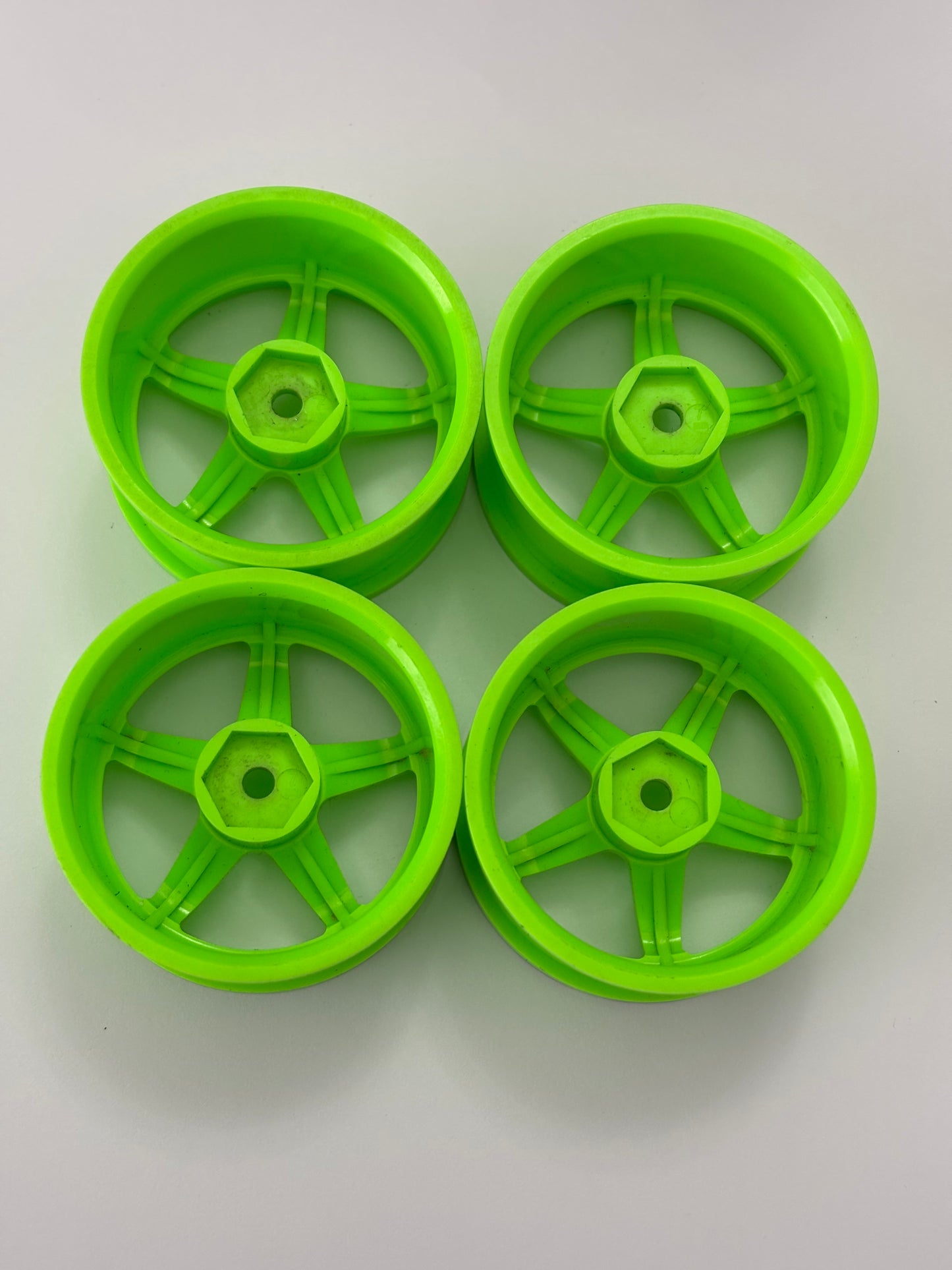 Topline Green Wheels Offset 7
