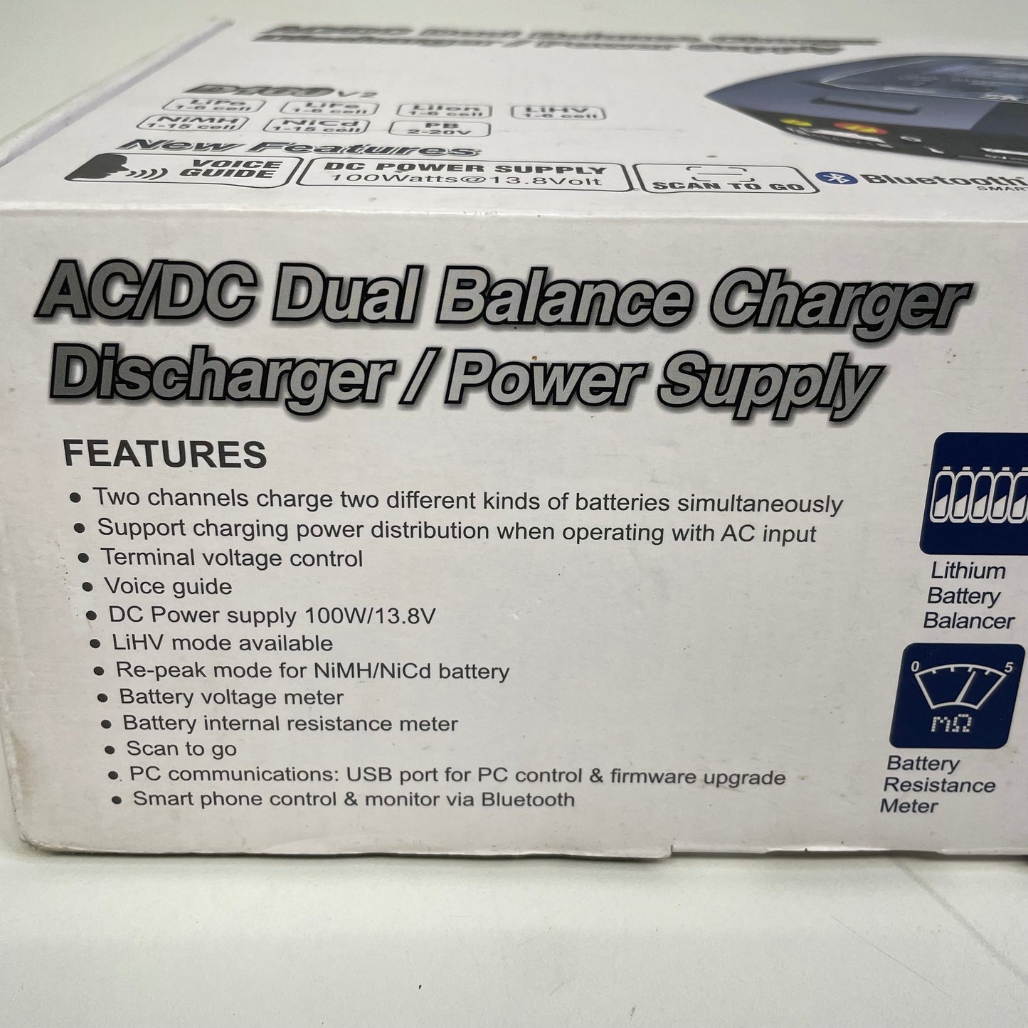 SKYRC D100 v2 AC/DC Dual Balance Charger/Discharger/Power Supply