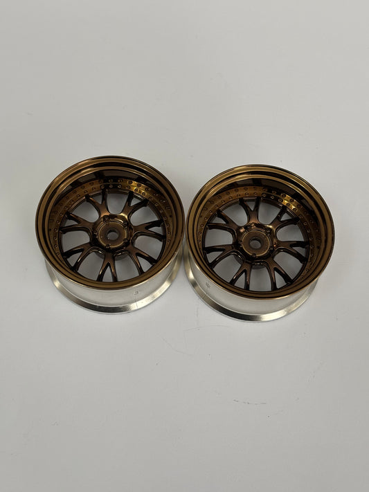 Lab Bronze Chrome Offset 6 Pair
