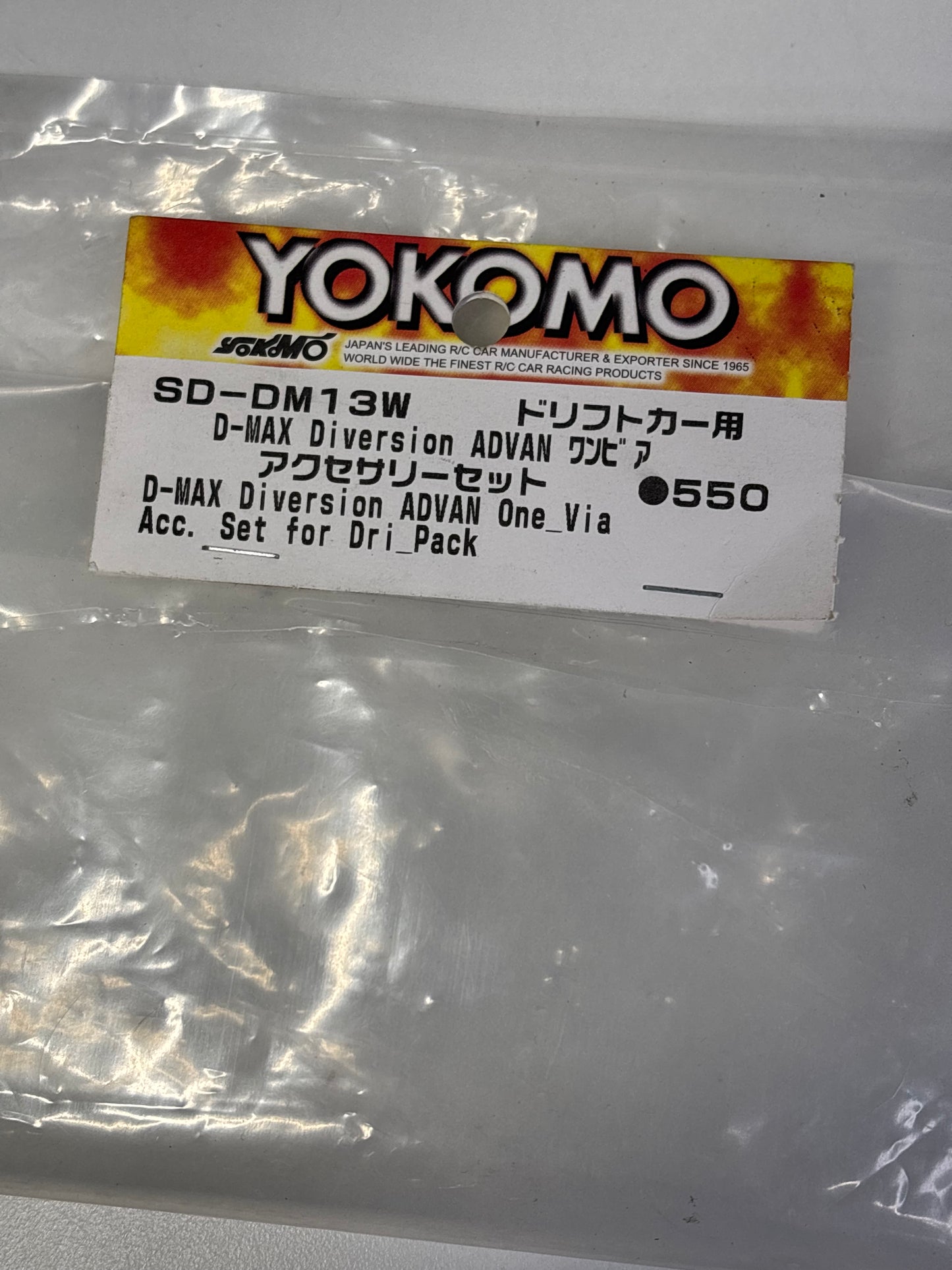 Yokomo SD-DM13W D Max Body Shell Set Mirrors Wipers Spoiler