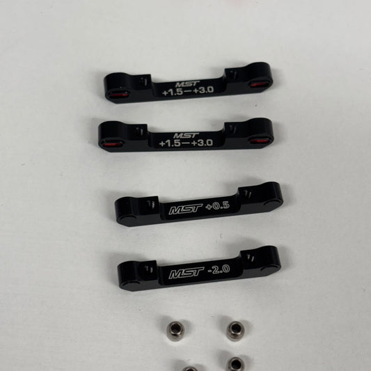 MST Black Alloy Suspension Mounts