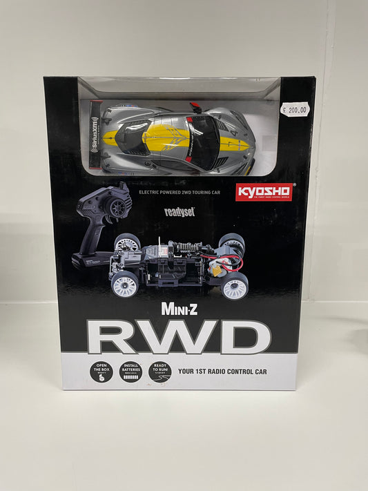 Kyosho Mini Z Corvette C8 Ready To Run 1:27 Scale RWD