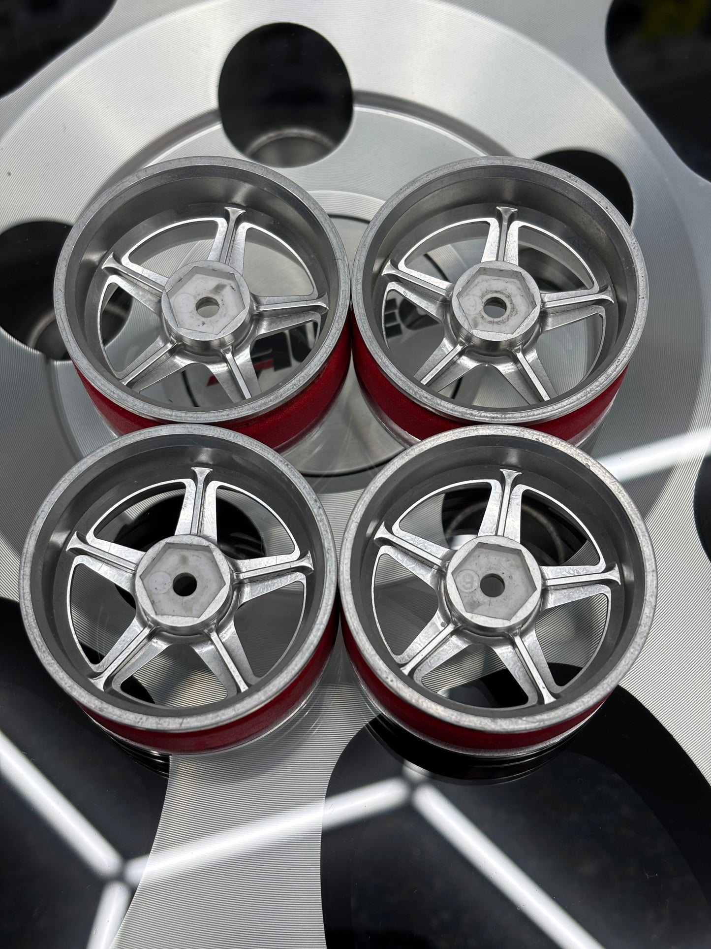 Mikuni Work Equip Wheels Silver Offset 9