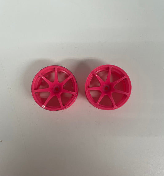 Topline? Pink Wheels Pair 9mm Offset