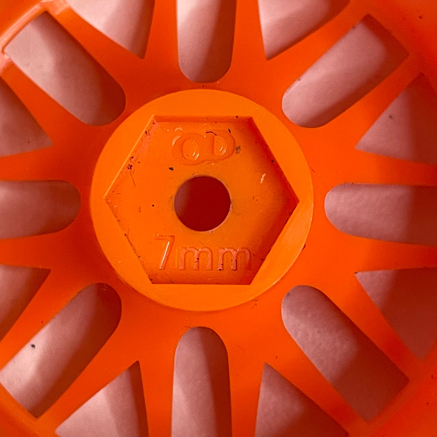 Overdose Orange Work Emoticon Offset 7mm Wheels