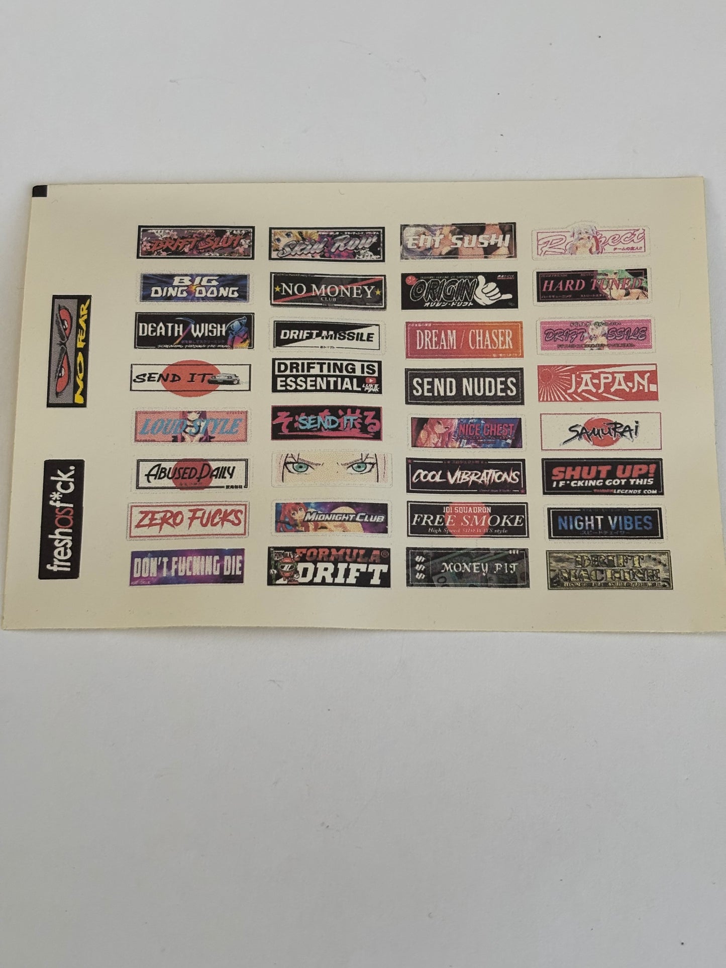Window Bumper Stickers