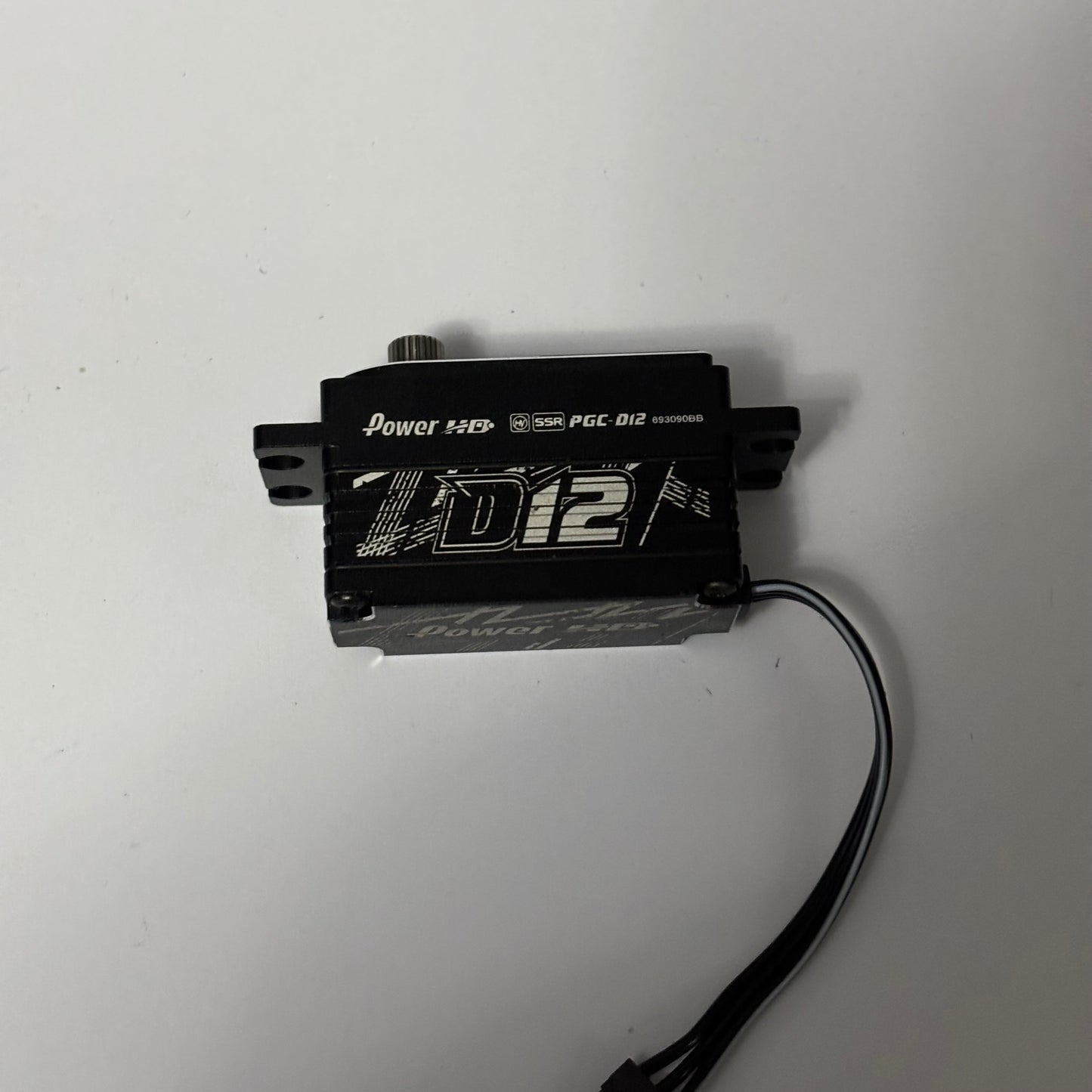 PowerHD Black Alloy Servo Programmable PGC