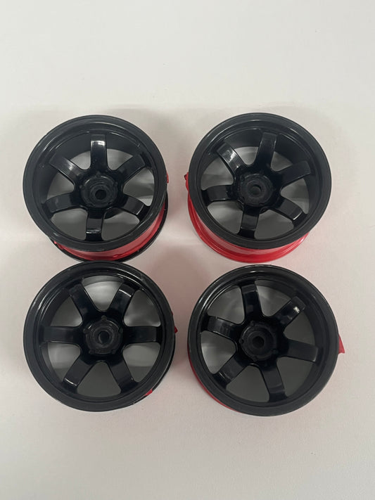 Black Wheels Offset 6 - 6 Spoke