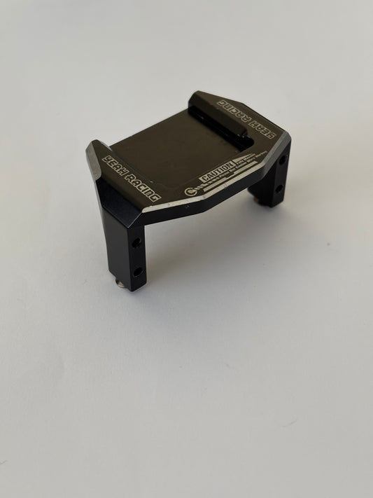 Yeah Racing Servo Gyro Holder Black Alloy