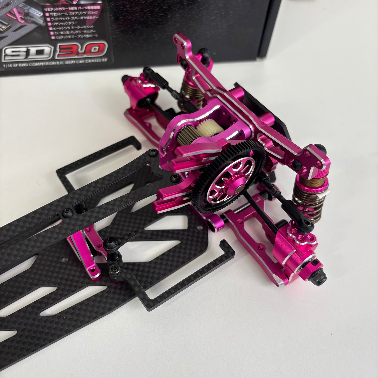 Yokomo SD3.0 Pink RWD Boxed Brand New Built