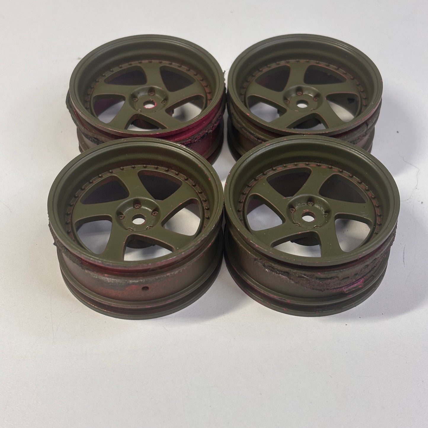 MST Green Wheels Offset 5