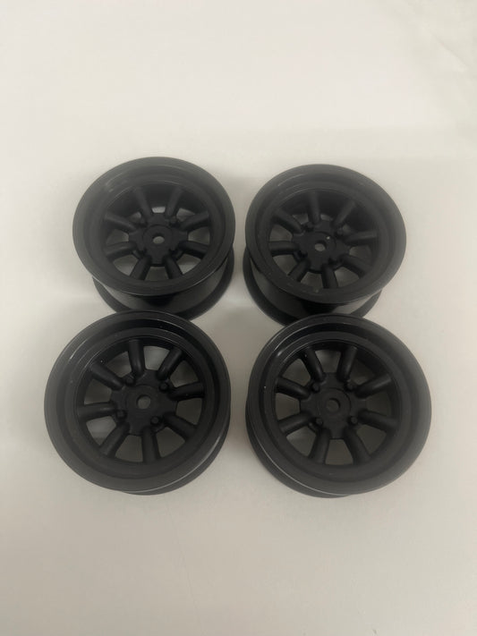 RS Wantanabe Black Wheels Mini Lite Style Offset 5
