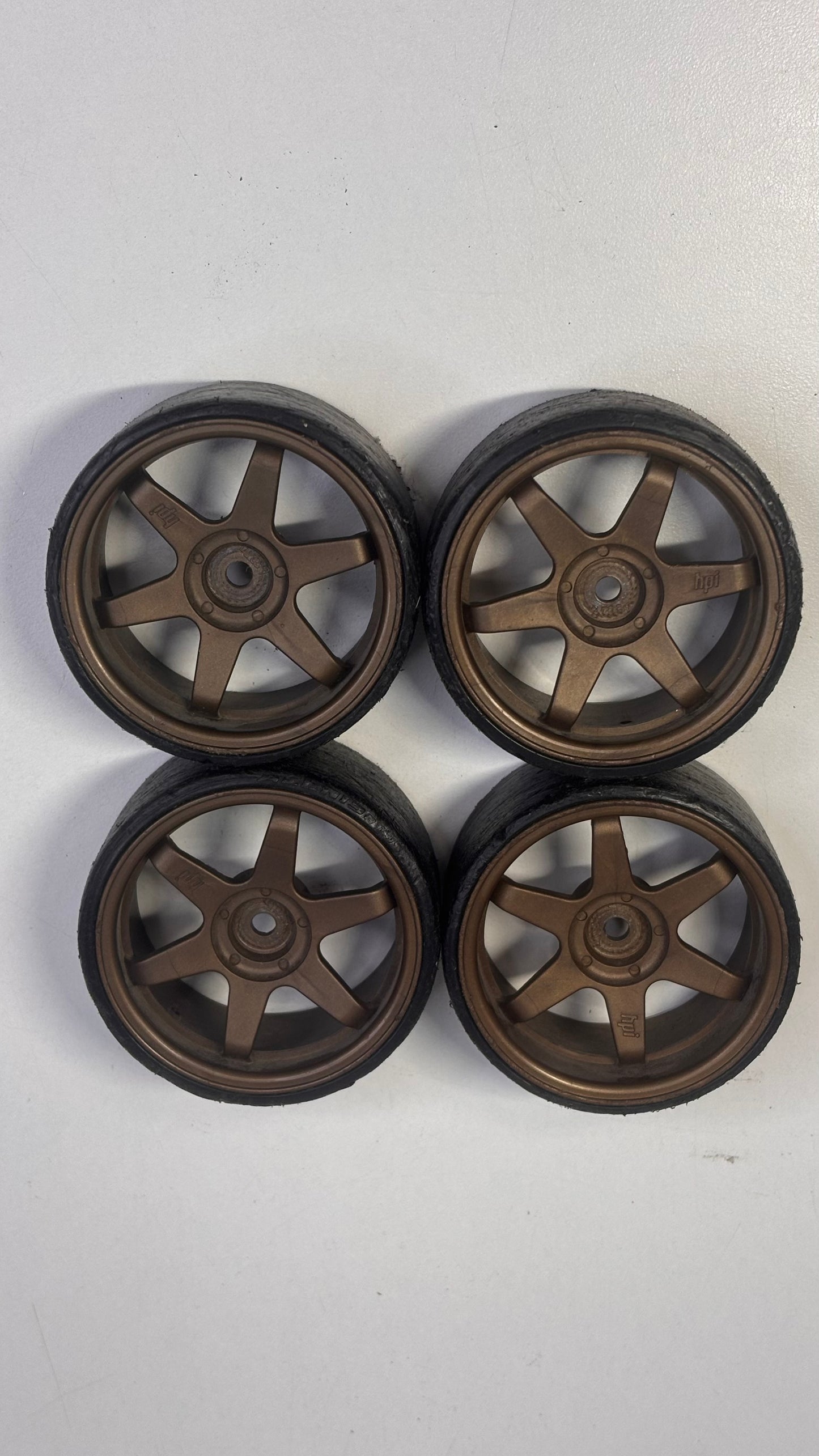 HPI Wheels Bronze TE37 Offset 3/6