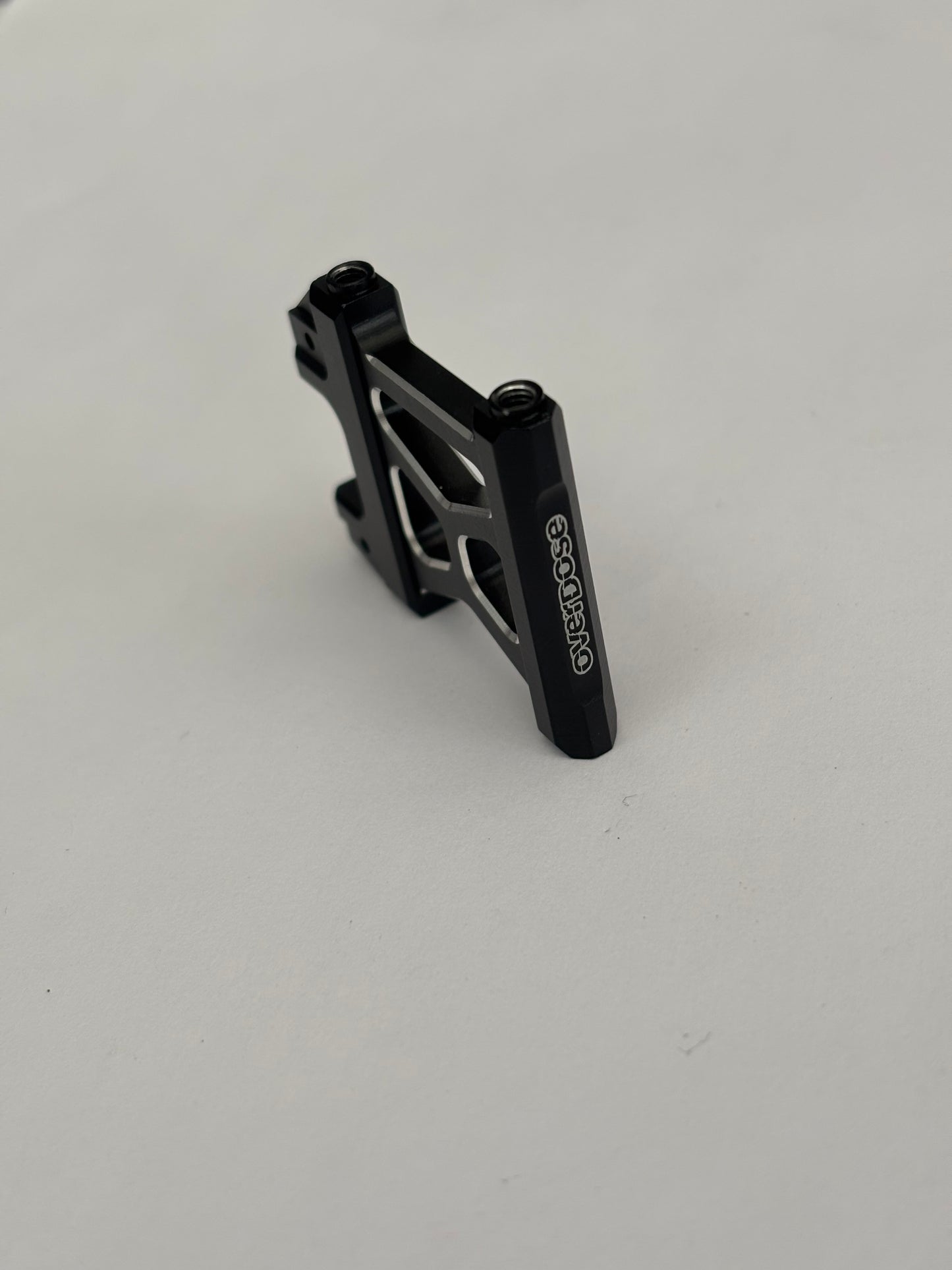Overdose Rear Upper Brace Motor Holder Black Alloy