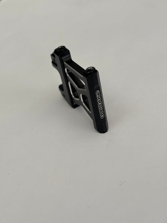 Overdose Rear Upper Brace Motor Holder Black Alloy