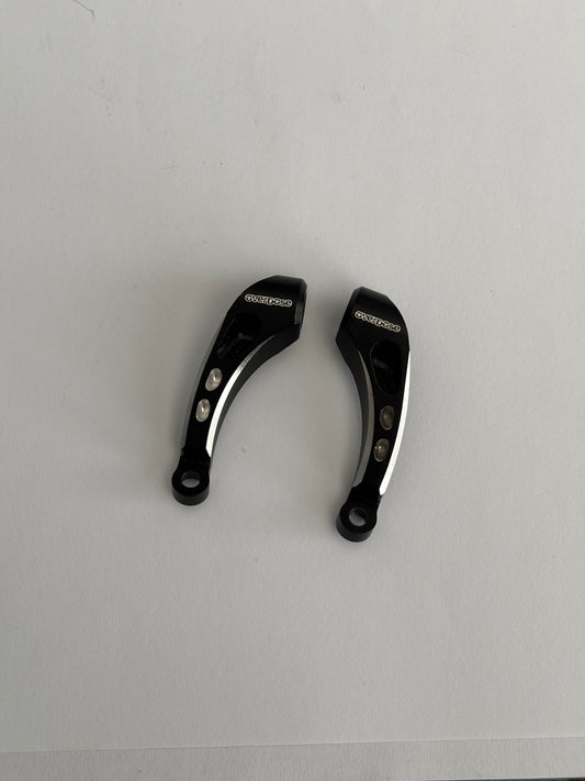 Overdose Black Alloy Galm Rear Brace
