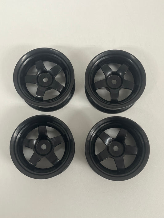 Black Wheels Offset 6 - 5 Spoke